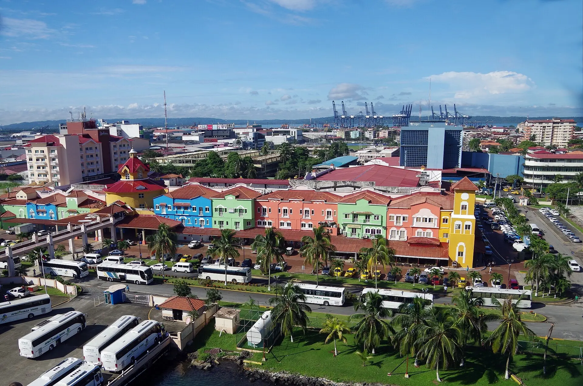 The Colón 2000 cruise terminal in Colón, Panama